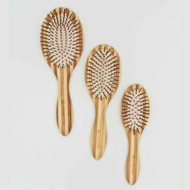 Bamboo Hairbrush Small