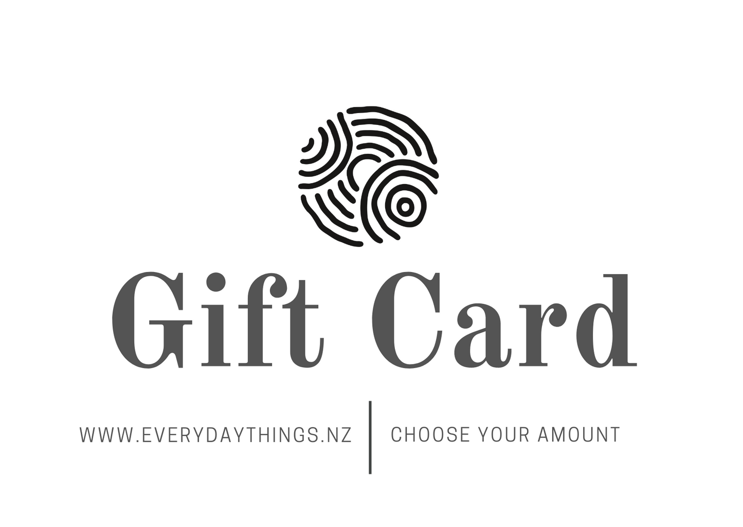 Everyday Things Digital Gift Card